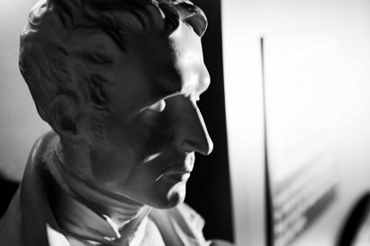 Louis Braille bust